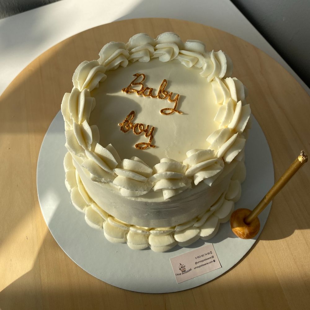 Baby boy – Cinsiyet Partisi Pastası, Umay Patisserie İzmir